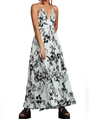 Free People Lille Print Maxi Dress